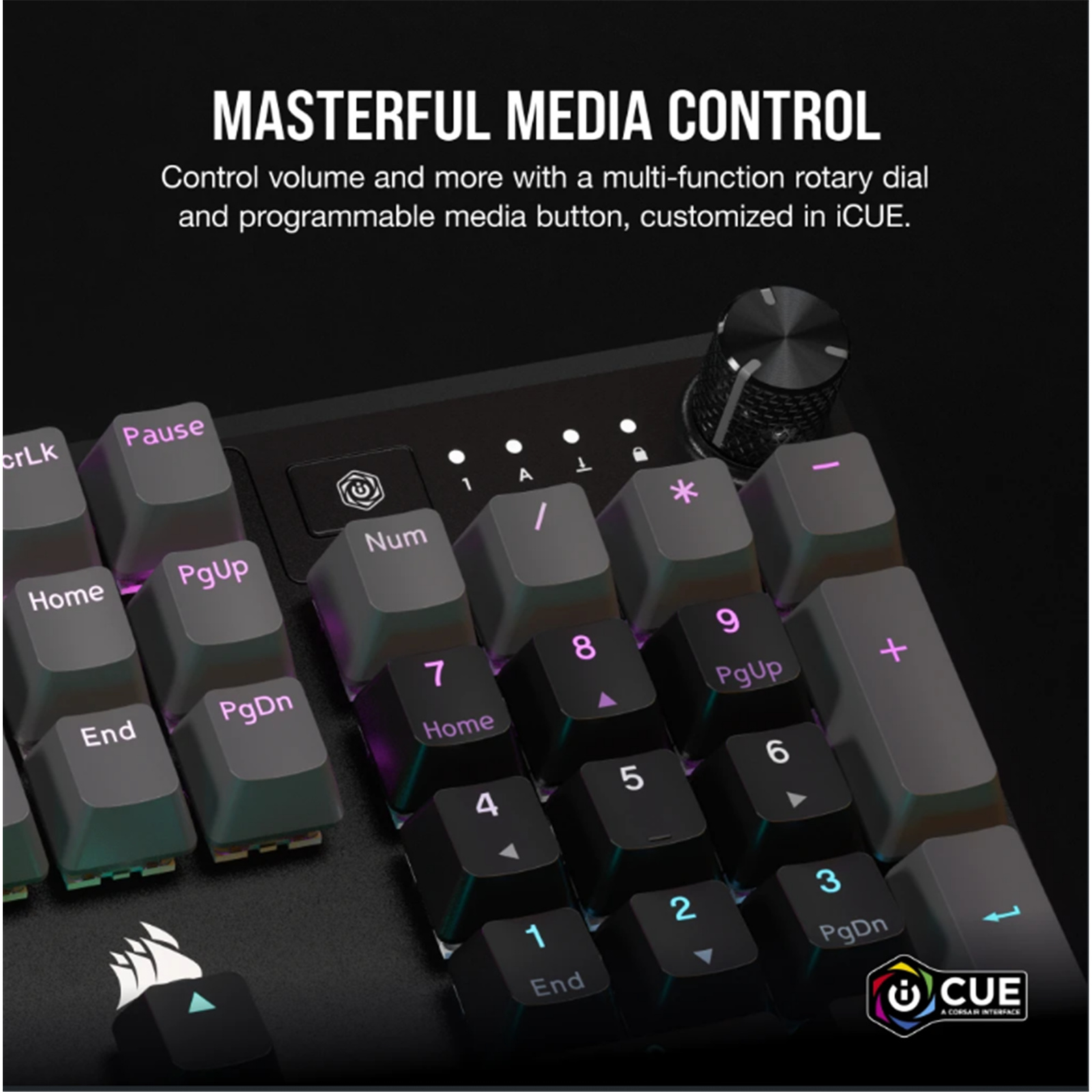 Corsair K70 CORE RGB Mechanical Gaming Keyboard - Carbon Gray