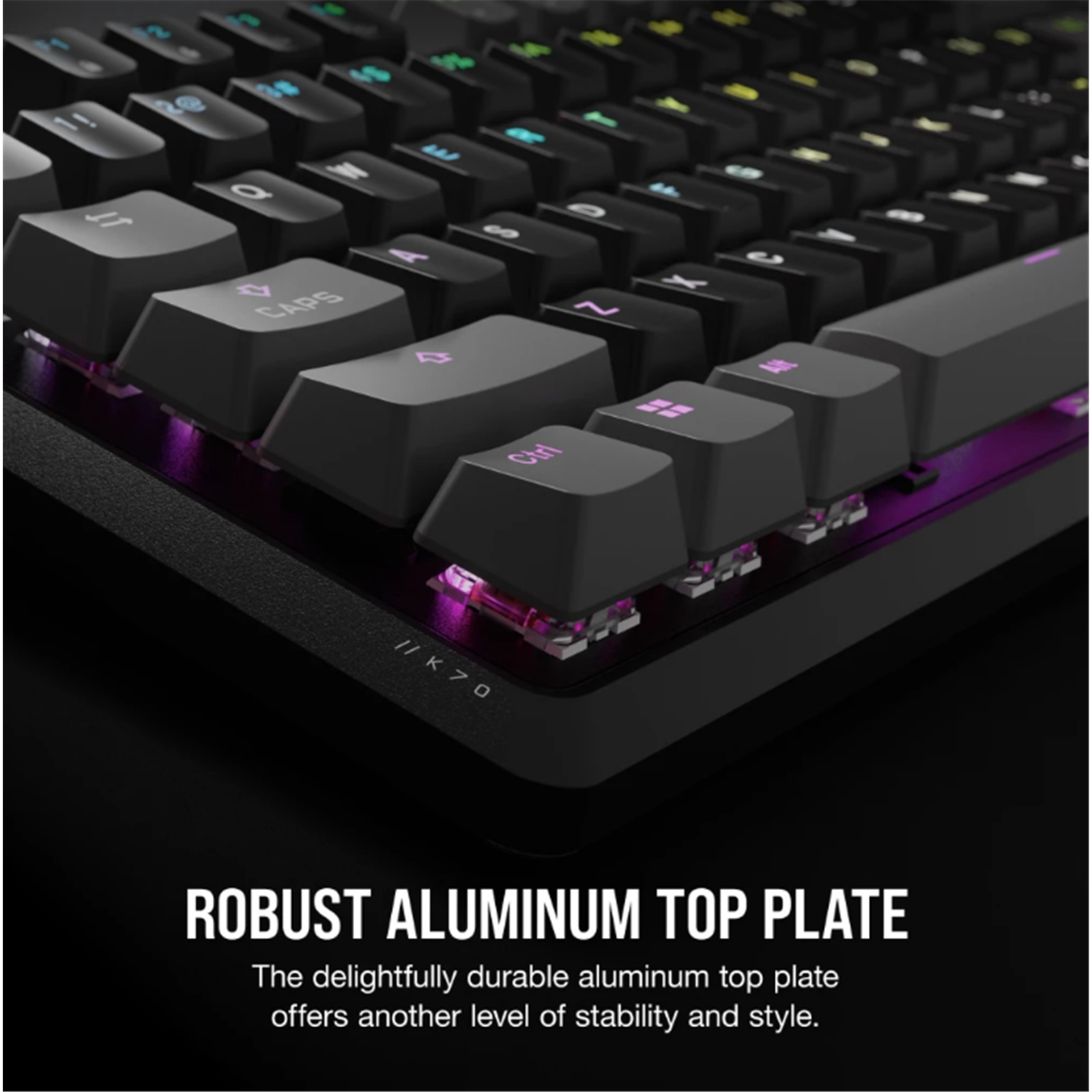 Corsair K70 CORE RGB Mechanical Gaming Keyboard - Carbon Gray