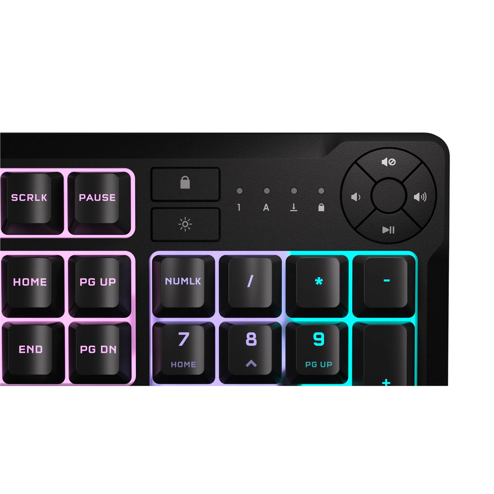 Corsair K55 CORE RGB Gaming Keyboard - Black