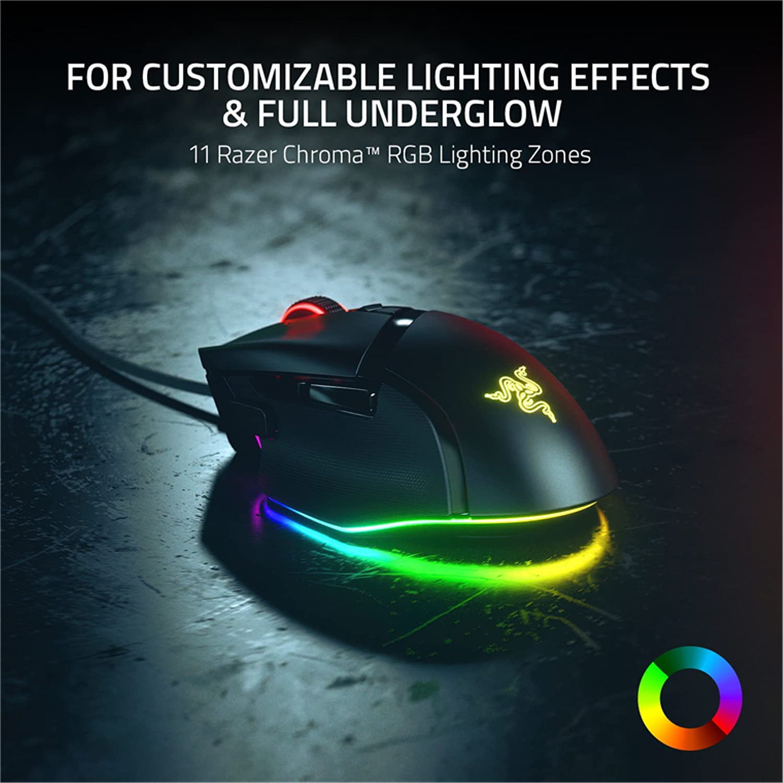 Razer Basilisk V3 Ergonomic RGB Wired Gaming Mouse