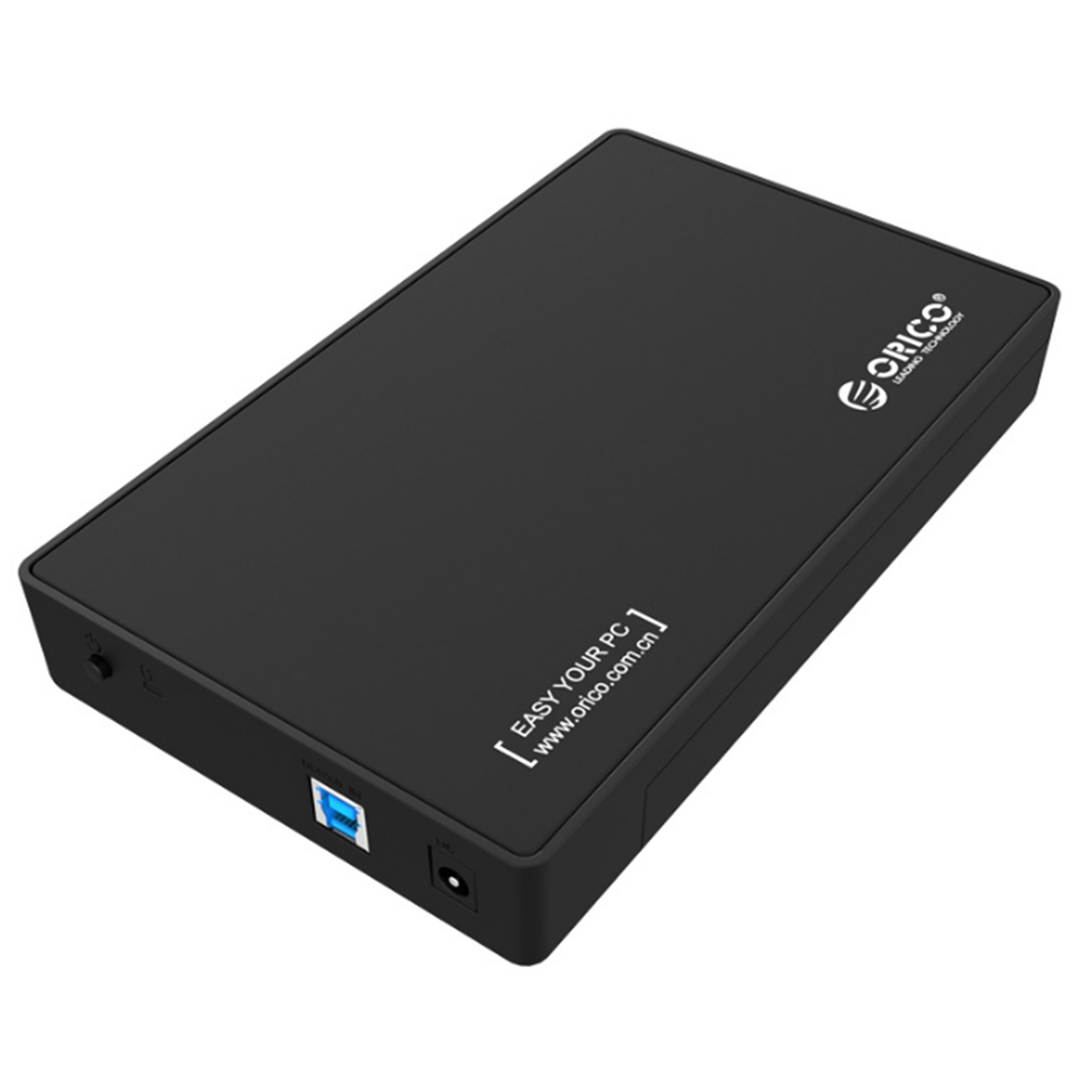 Product Image Orico USB 3.0 3.5" External Hard Drive 3.5 inch Enclosure with Data Cable and Power Adapter, (3588US3) Black