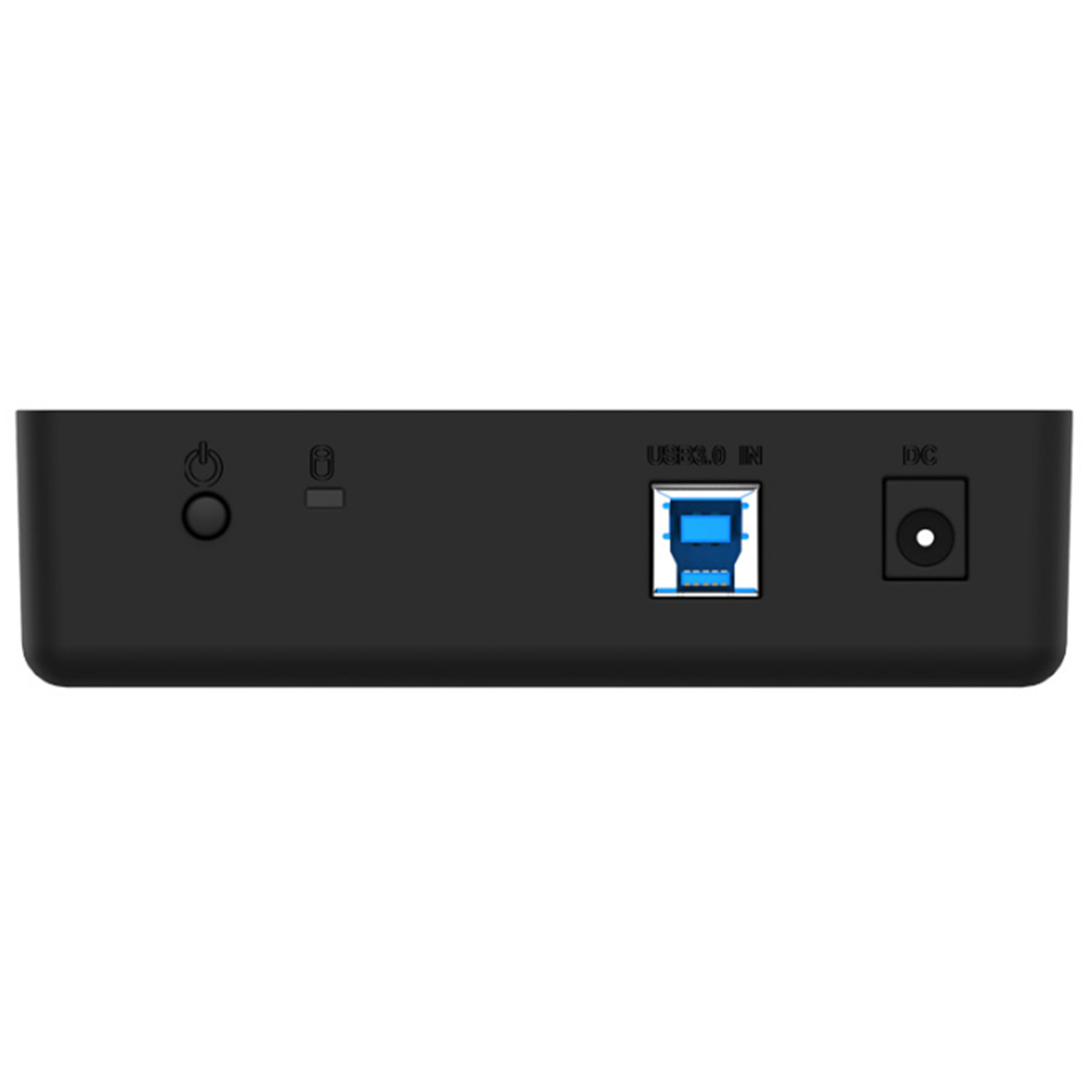 Orico USB 3.0 3.5" External Hard Drive 3.5 inch Enclosure with Data Cable and Power Adapter, (3588US3) Black