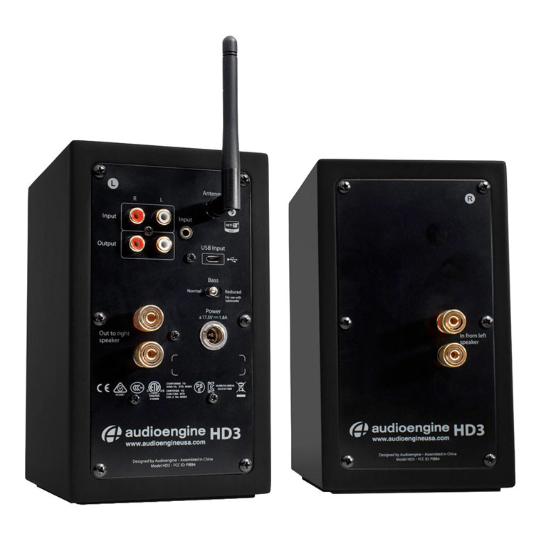 AUDIOENGINE HD3 Powered Desktop Speakers - Satin Black