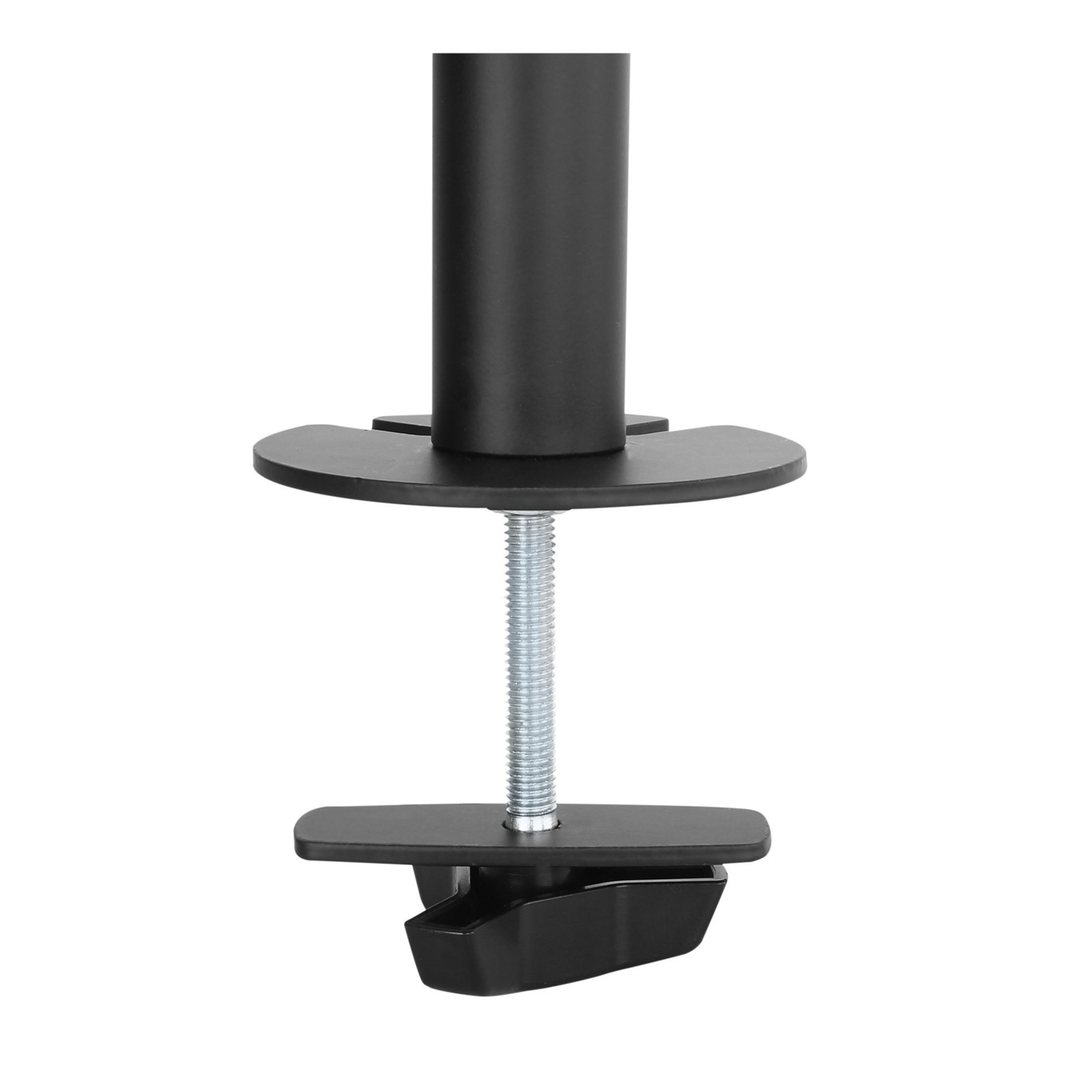 Brateck LDT12-C01 13"-32" Monitor Desk Mount, Rotate, tilt and swivel, Supports VESA 75x75 & 100x100, Max load: 8Kgs, Includes Clamp or Grommet Option, Matte Black Colour