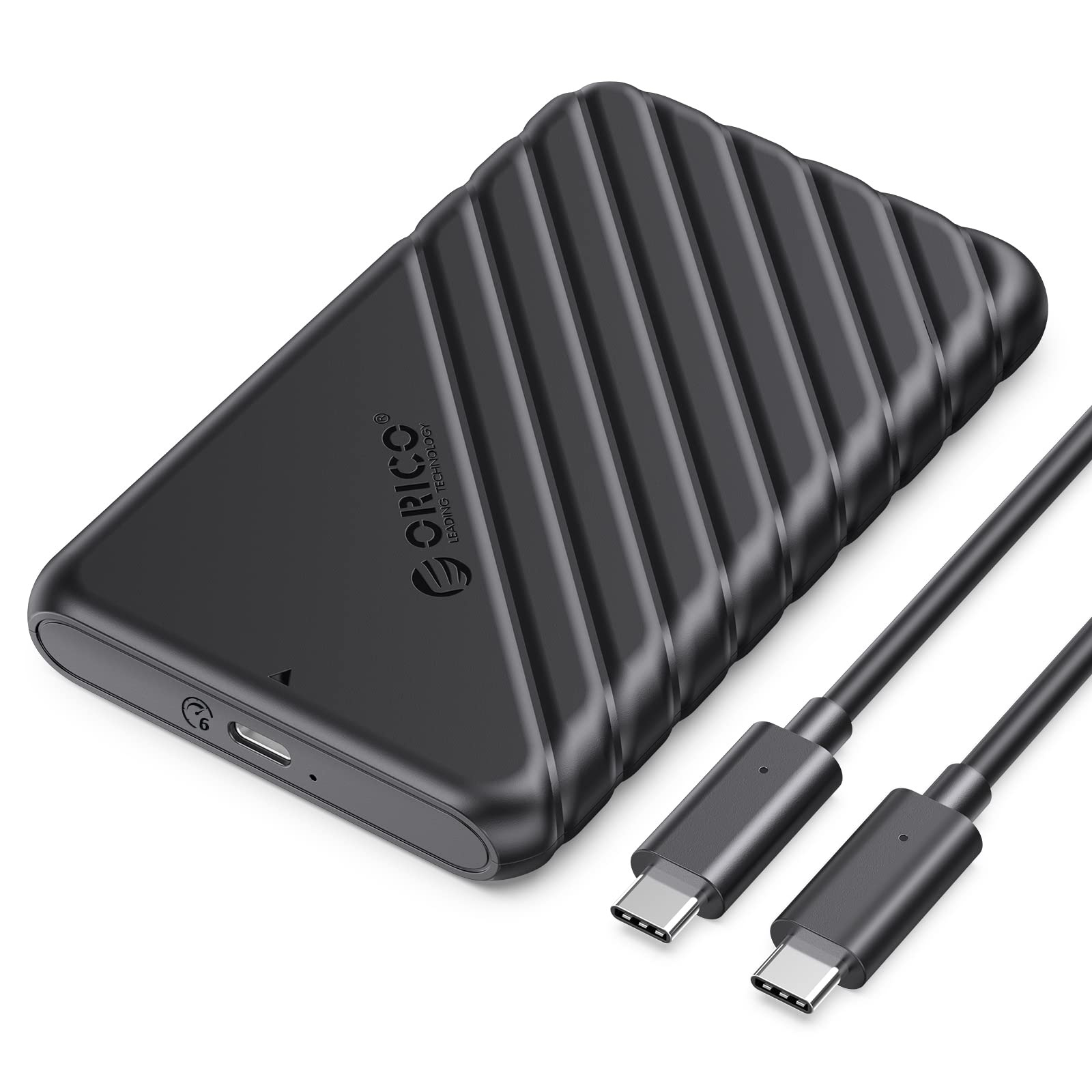 Product Image Orico USB-C 2.5" SATA SSD / HDD Enclosure, Support Up to 6TB
