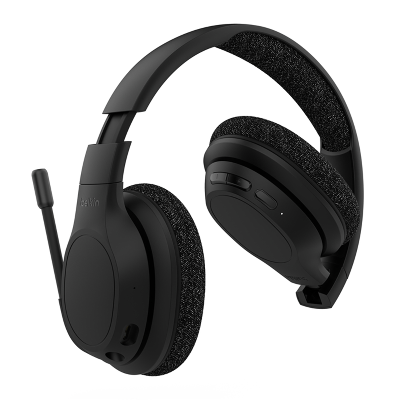 Belkin SoundForm Adapt Wireless Over-Ear Headset - Black