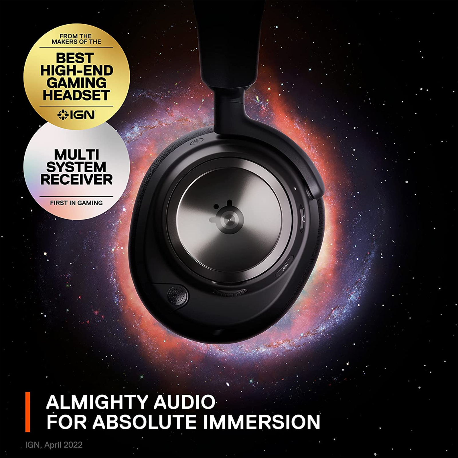 Steelseries Nova Pro Wireless Multi-System Gaming Headset for PC & Playstation